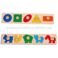 WEP021 Solid Wood Circle Fraction Intelligent Puzzle for Wholesale